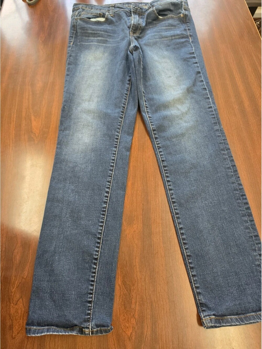 Calvin Klein Ultimate Skinny Jeans Womens 31/12 Dark Wash Stretch Denim  Blue